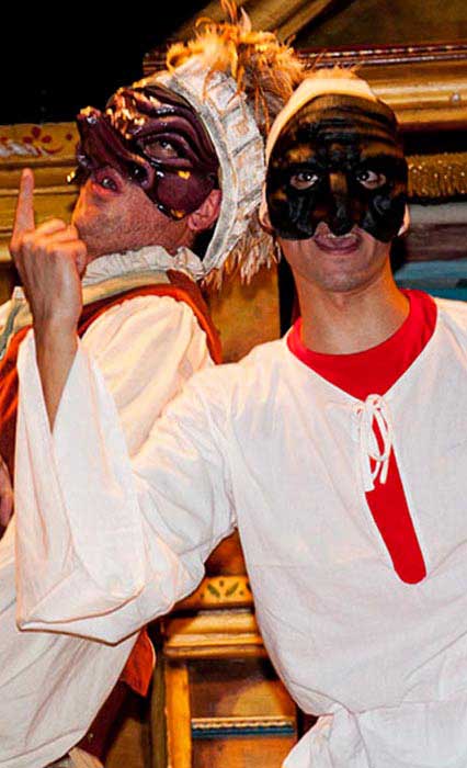 theater show children Pulcinella e i consigli di re salomone