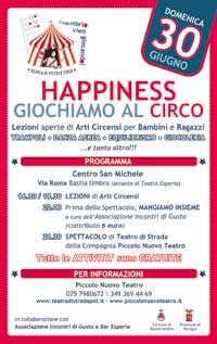 Giochiamo al circo con la scuola di circo Rataplan